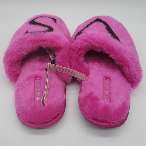 377- Victoria's Secret Slippers Pink Color Size Small NWT - Picture 4 of 9